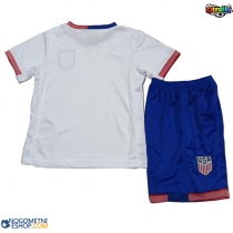 Otroški Nogometni dresi Združene Države Domači Copa America 2024 Kratek Rokav (+ Kratke hlače)